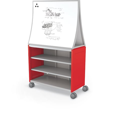 Mooreco Metal 42 W, Red B3A1C1D1B0